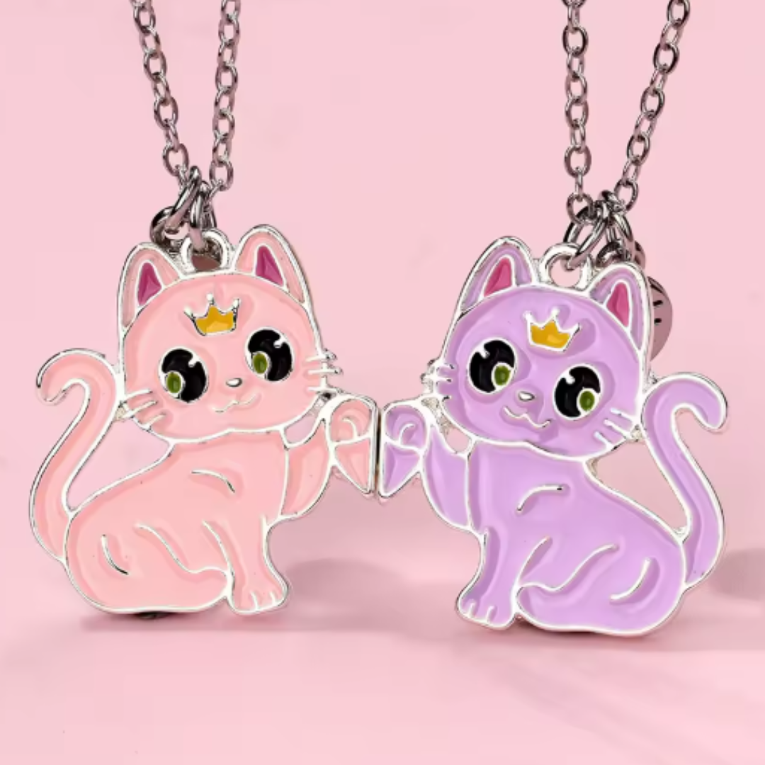 Collar de mejores amigas magnético de la gran amistad