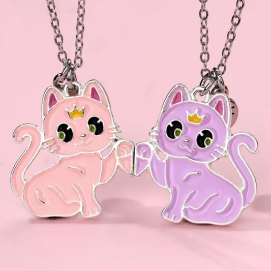 Collar de mejores amigas magnético de la gran amistad