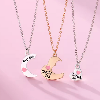 Collares de hermanas y mejores amigas para siempre