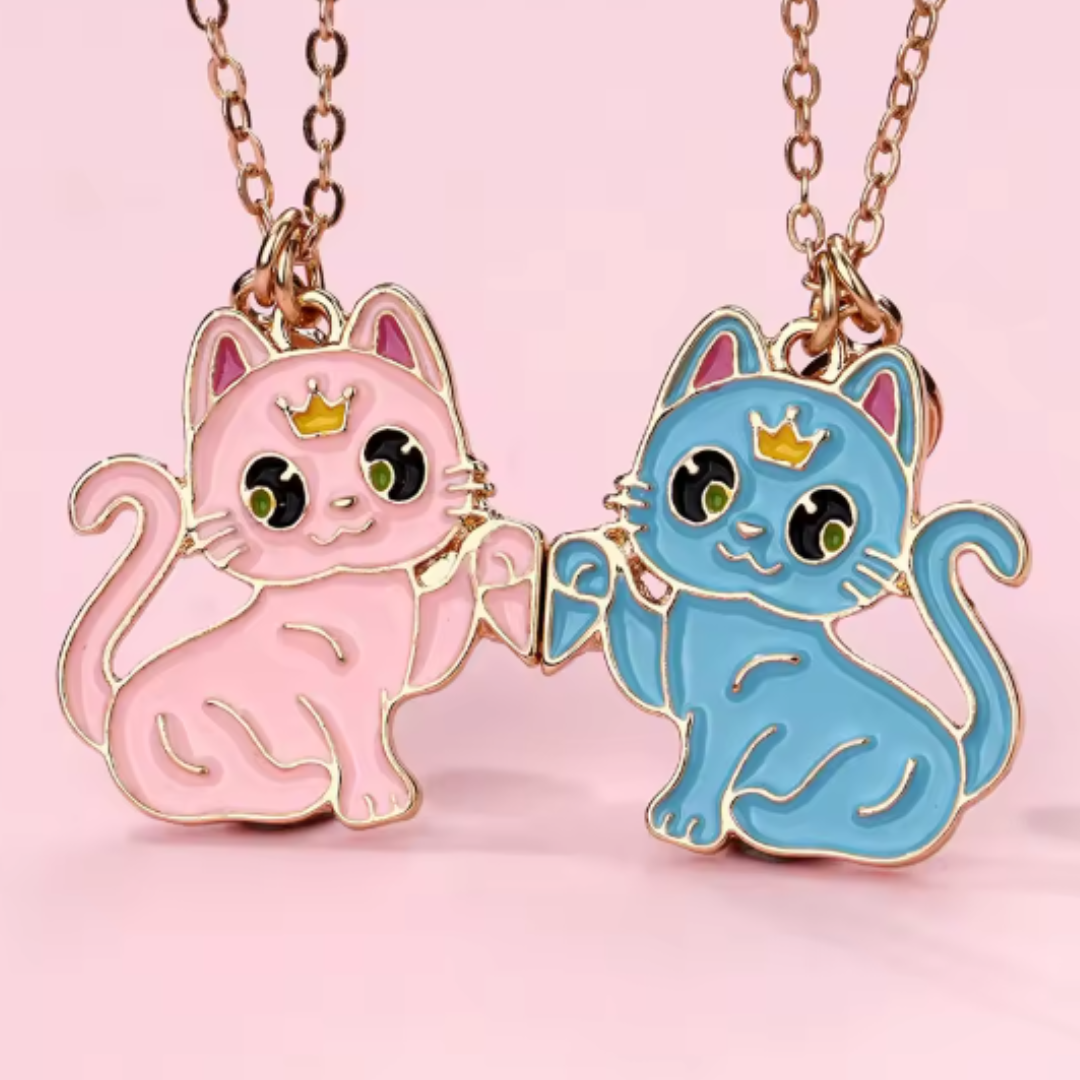 Collar de mejores amigas magnético de la gran amistad