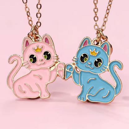 Collar de mejores amigas magnético de la gran amistad